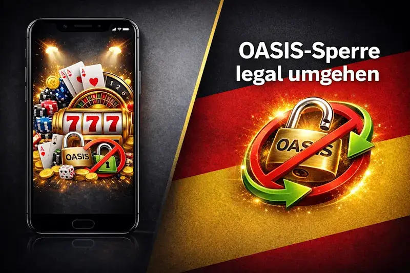 OASIS-Sperre legal umgehen – Welche Möglichkeiten haben Spieler in Deutschland?