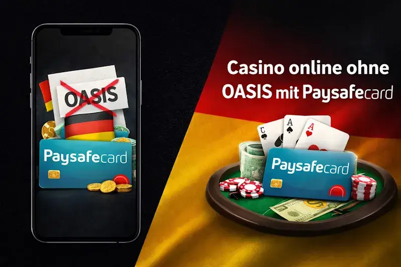 Casino online ohne OASIS mit Paysafecard – Diskret einzahlen ohne Sperrdatei